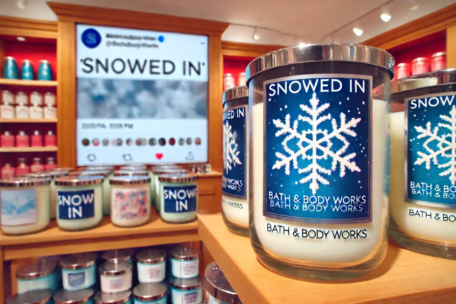 Bath & Body Works candle