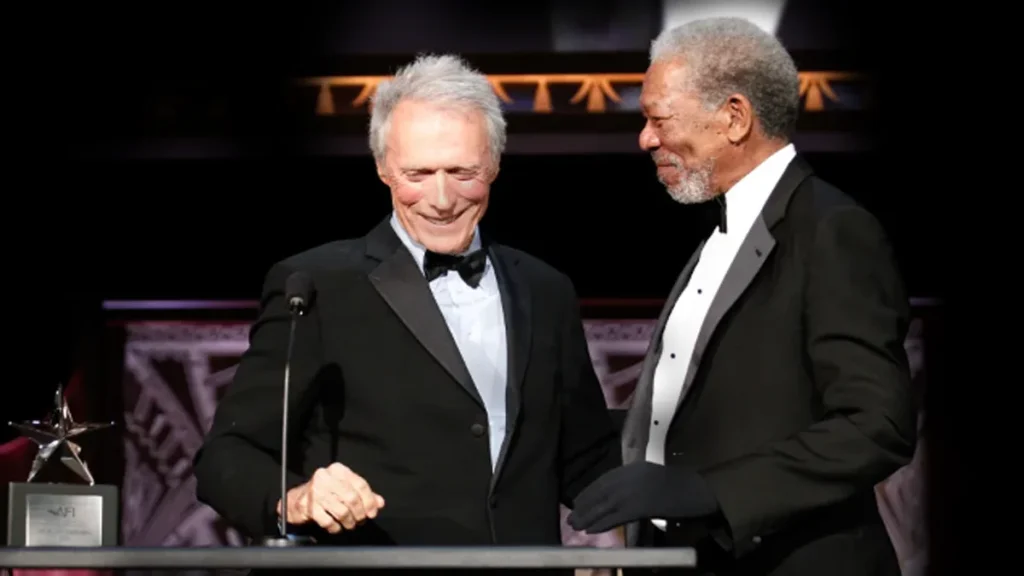 Morgan Freeman and Clint Eastwood reunion