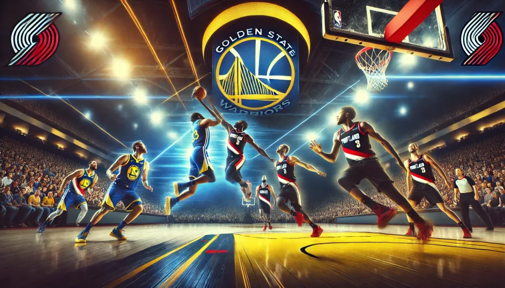 Warriors vs Trail Blazers