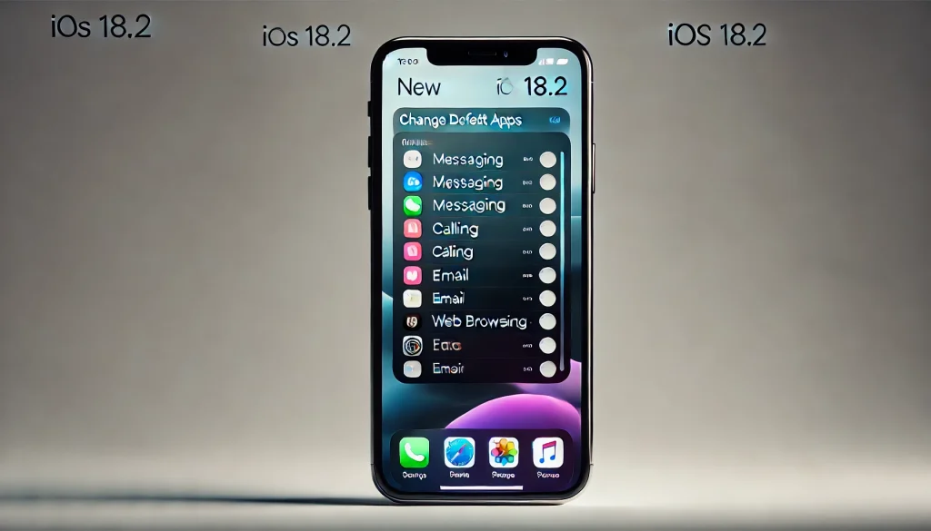 iOS 18.2 default apps