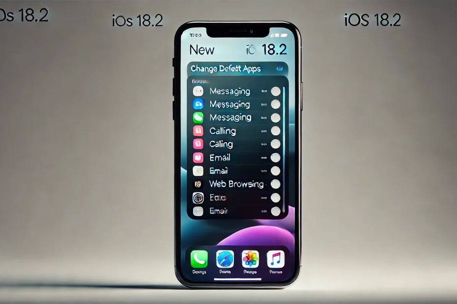 iOS 18.2 default apps