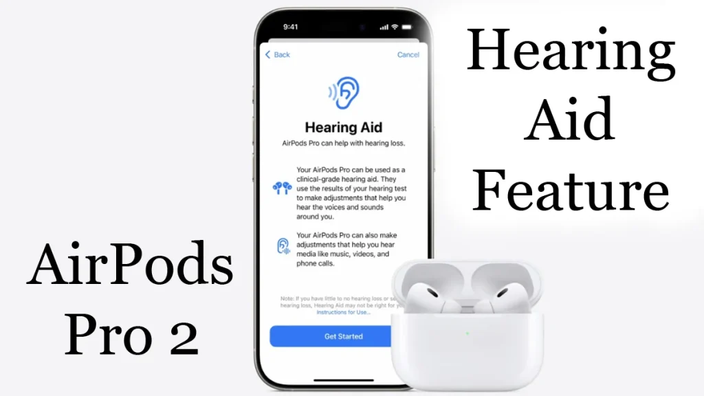 AirPods Pro 2 hearing aid feature