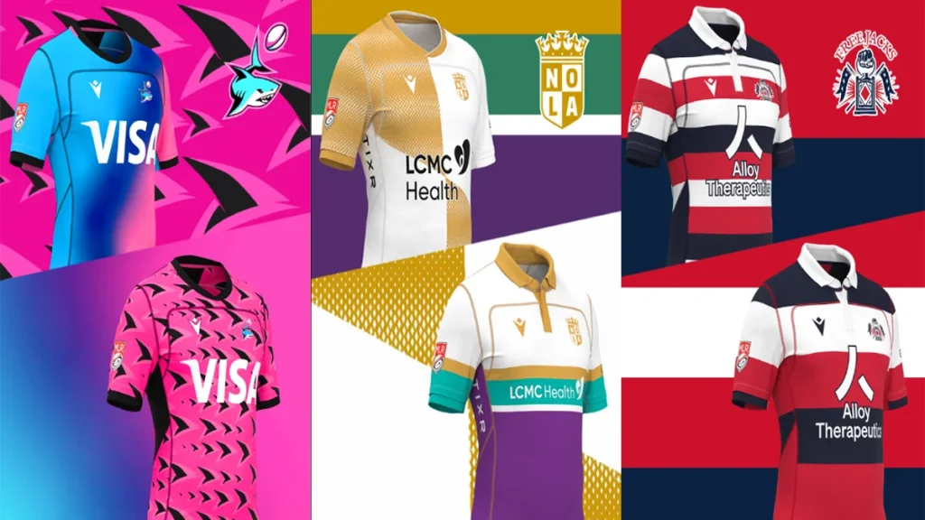 Major League Rugby 2025 kits2