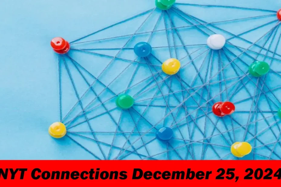 NYT Connections December 25, 2024