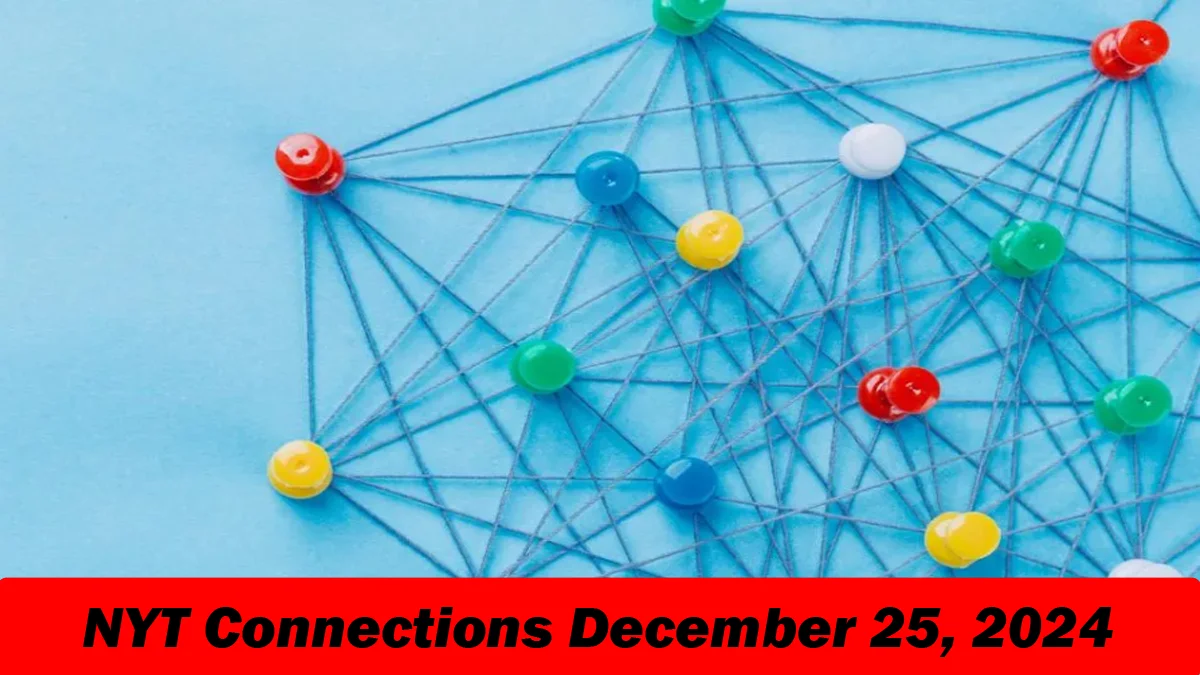 NYT Connections December 25, 2024