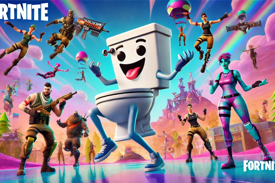 Skibidi Toilet Fortnite Skin