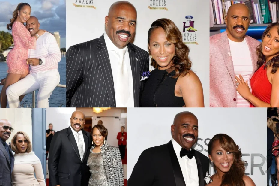 Steve Harvey and Marjorie