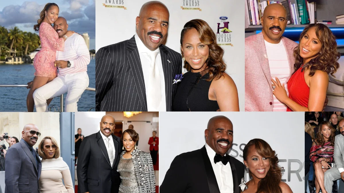 Steve Harvey and Marjorie