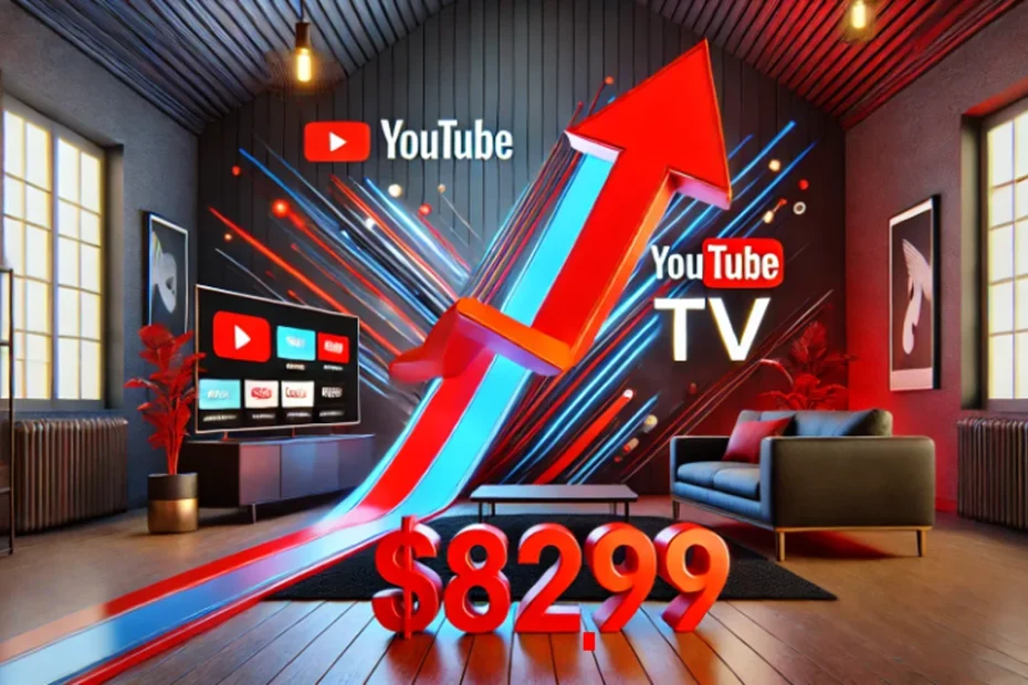 YouTube TV price increase