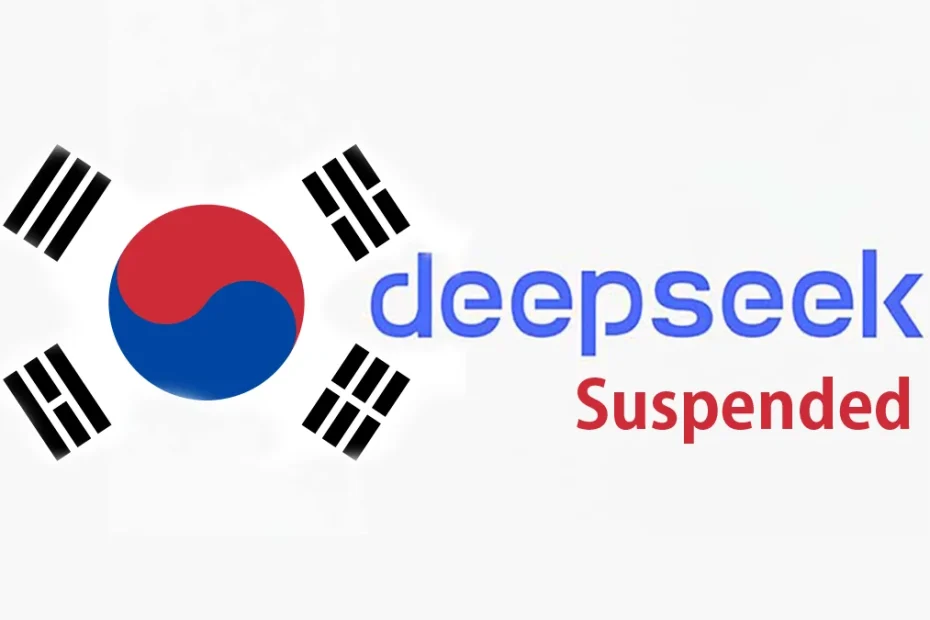 DeepSeek suspension South Korea