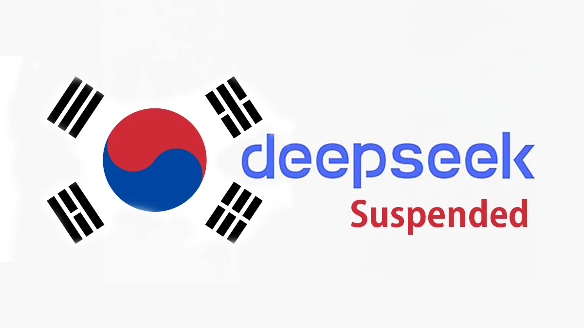 DeepSeek suspension South Korea