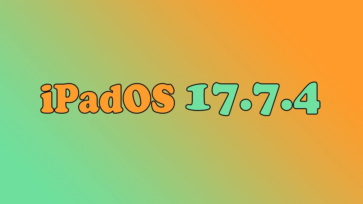 iPadOS 1774